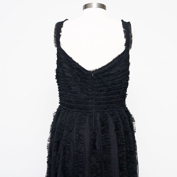 Mac Duggal. Sleeveless Ruffle Tiered Dress. - Picture 12 of 14